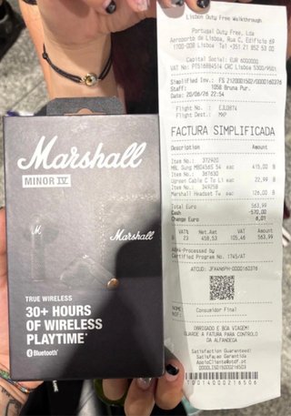Marshall Minor IV Cuffie True Wireless