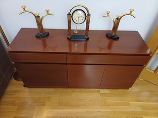 Mueble vajillero salón madera