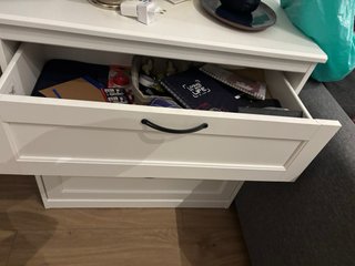 Cómoda IKEA Hemnes 3 cajones blanca