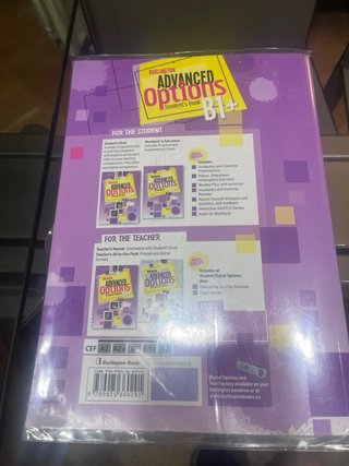 Burlington Avanced Options Student's Book : B1+