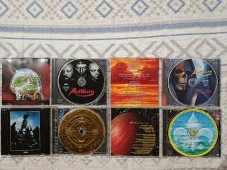 Lote CDs: Artillery, Rage, Stratovarius