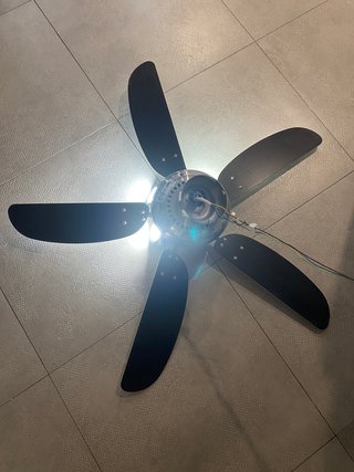 Ventiladores de techo STYLING negro/blanco