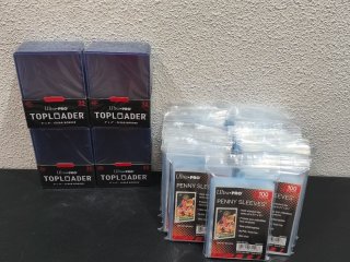 Pack Toploaders y Pennys Ultra Pro