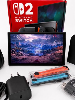 Nintendo Switch 2 completa + caja y accesorios