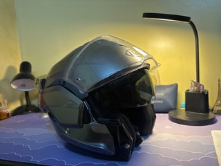 Casco Integral HJC Gris Platino i100