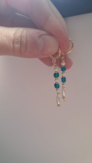 Pendientes hechos a mano. Personalizable