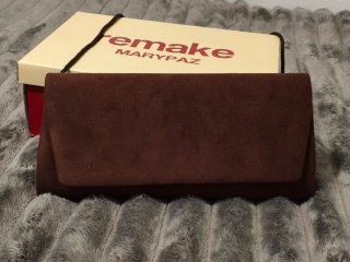 Bolso de ante marrón