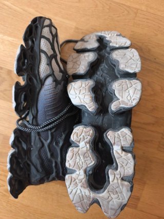 Zapatillas deportivas hombre negras y grises