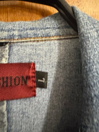 Chaqueta vaquera LUCKY FASHION bordada