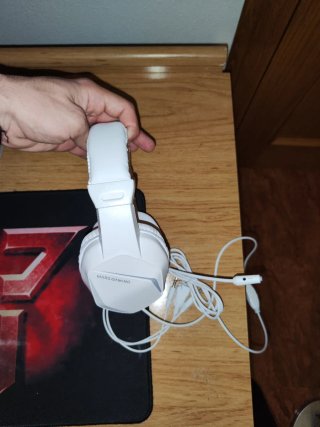 Cascos Gaming PC Blancos