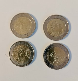 Lote 15 monedas 2€ conmemorativas