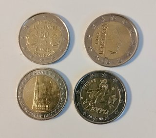 Lote 15 monedas 2€ conmemorativas