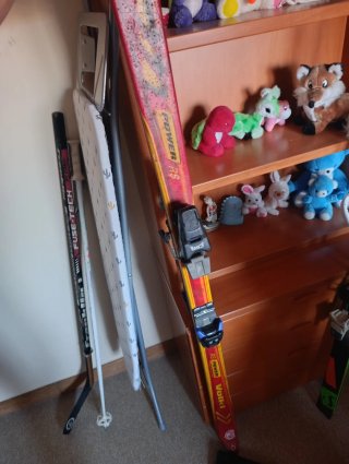 Esquís Dynastar Omega 180cm y volkl power RS