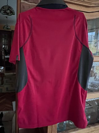 Polo Decathlon Fouganza Rojo