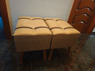 Baúl/Taburete Almacenaje Vintage