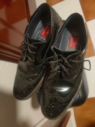 Zapatos Fluchos Negros Elegantes