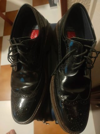 Zapatos Fluchos Negros Elegantes