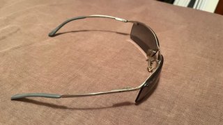 Gafas de sol Ray-Ban grises y plateadas