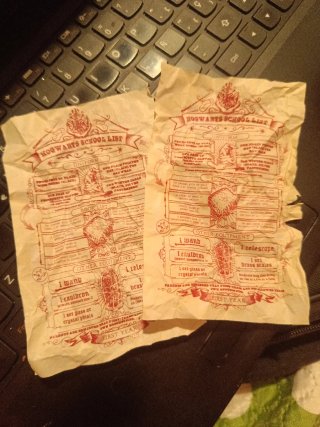 Hojitas Hogwarts School List (Harry Potter)