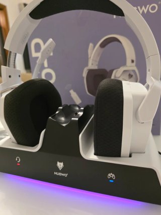 Cuffie Gaming Wireless NUBWO G06-P con Base