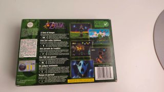 Zelda Majora's Mask N64 PAL Version