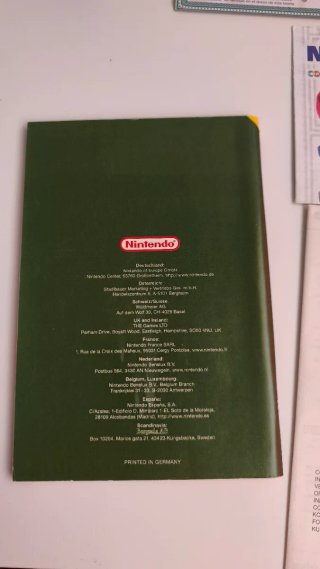Zelda Majora's Mask N64 PAL Version