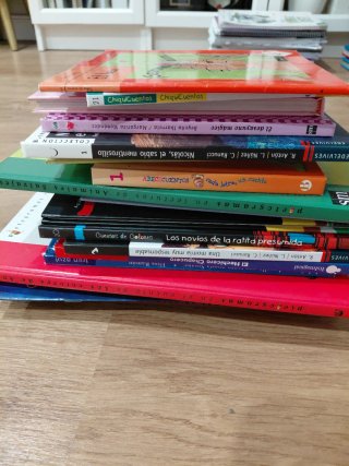 Lote libros infantiles pictogramas