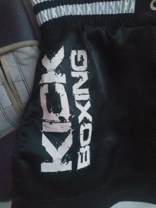 Calzonas Kick Boxing Adidas Negras