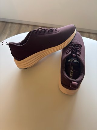 Tenis Ecoalf Morado Beige Mujer