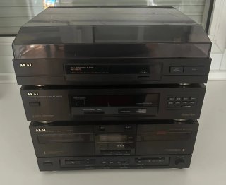 Equipo de música AKAI 1989!!!