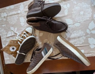 Lote 3 pares zapatos Talla 42-43