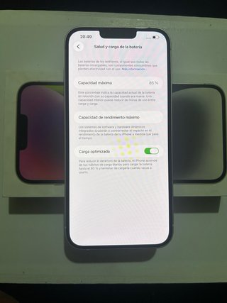iPhone 14 Plus blanco 85% Batería