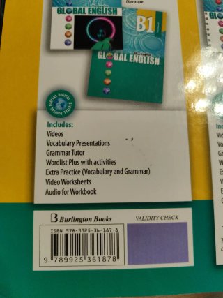 Cuaderno Burlington global english