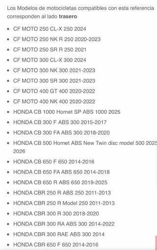 Pastillas Freno EBC FA496HH Moto