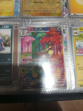 Carta Pokémon Sawsbuck Tipo Planta