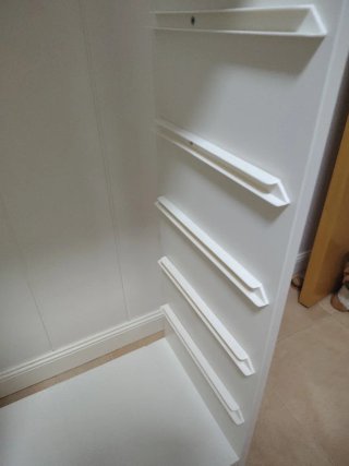 Estantería Ikea Blanca con 3 Cubetas