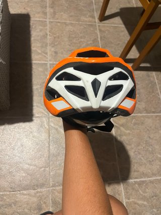 Casco B-Twin Naranja