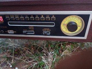 Tocadiscos Vintage CD/USB Radio