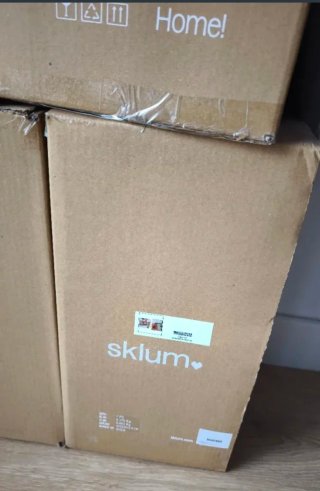 Lampara colgante yute de sklum