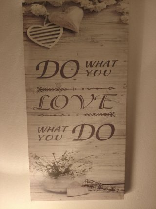 Cuadro decorativo Do What You Love
