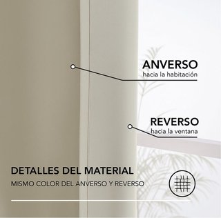 Tende oscuranti beige 140x240 (2 pz)