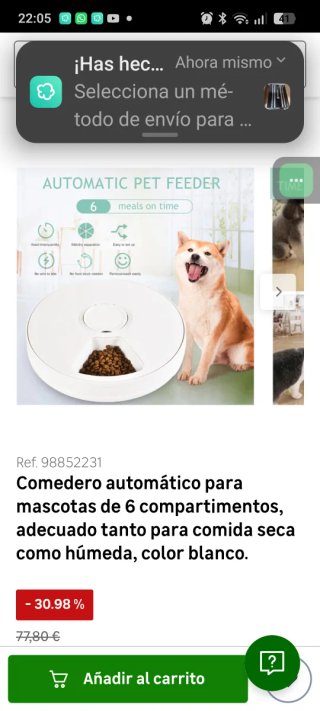 Comedero Automático para Mascotas