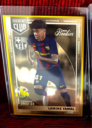 Lamine Yamal Mega Rookie Panini Club 2022-23