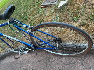 Bici Carretera Clásica Razesa Azul