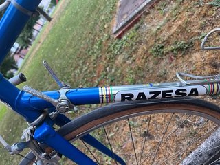 Bici Carretera Clásica Razesa Azul