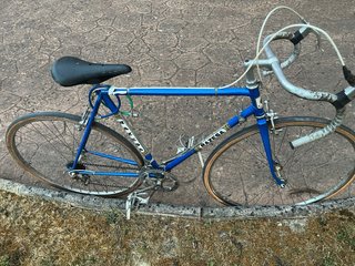 Bici Carretera Clásica Razesa Azul