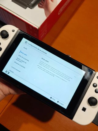 Nintendo Switch Blanca Completa