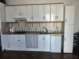Muebles de Cocina con campana y cocina
