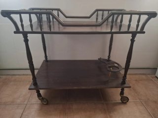 Carrito de madera clásico