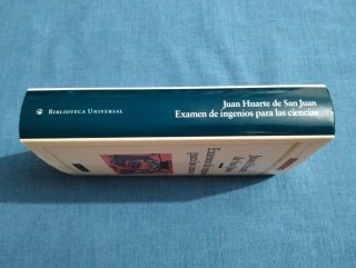Examen de ingenios para las ciencias. Juan Huarte
